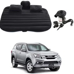 oshotto Car Travel Inflatable Bed Mattress with Two Air Pillows For Isuzu MU7 Black Car Inflatable Bed-picture-27
