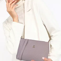 mochi Purple Women Sling Bag 66-7751-Purple image 2