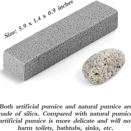 zibuyu 2 Pcs Pumice Stone Toilet Cleaner Brush, Multi Purpose image 2