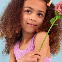 Accessorize Girls Set of 4 Embellished Alligator Hair Clip image 4