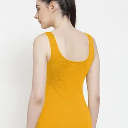 Friskers Pack Of 3 Orange & Cream-Coloured Tank Tops image 4