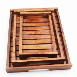 rbtc Raja wooden serving Tray Tray Serving Set-picture-42