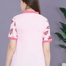 Moda Elementi Floral Print Cotton Shirt Style Top image 4