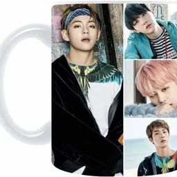 angaarlook "BTS BBMAS SUGA"Printed Coffee Gift Ceramic Coffee Mug-picture-12