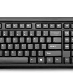 HP km150 Wired Mouse and Keyboard Wired USB Standard Multi-device Keyboard Compatible with Desktop, Laptop, Mac image 2