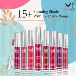 MI FASHION Set of Pout Perfection Liquid Lipstick 3.5ml & Creamy Matte Lipstick 3.5g image 3