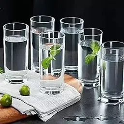 dulariya (Pack of 6) Glass Suitable For Drinking Water, Juice, Cocktail, Glass Set Water/Juice Glass-picture-22