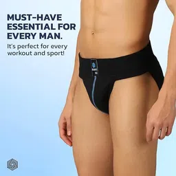 boldfit Gym Supporter for Men Supporter for Gym Supporter for Running Sports Underwear Supporter image 4