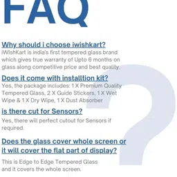 iWishKart Tempered Glass Guard for Infinix Zero 2023 Turbo, Infinix Zero 2023 Turbo 5G, Infinix Zero 5G, Military grade Edge to Edge gorilla glass, Infinics Zero 5G, Premium Military grade Edge to Edge Premium gorilla temper / tg black glass screenguard with Self Installation Guide - Wet & Dry wipes, Dust Absorber [With Warranty] mobile ka gilas cover image 4