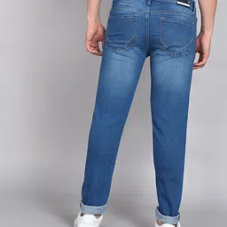 allen solly Men Regular Mid Rise Blue Jeans image 4