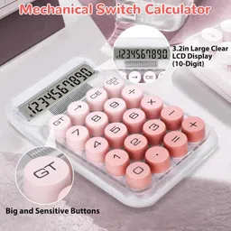 chhogli 95240 Desktop Calculator - Simple Basic Desktop Calculator For Business Office Supplie BasicCalculator image 4