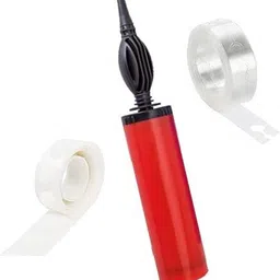 symkard Red Party Decoration Kit, Manual Air Pump + Glue Point + Arch Strip, 3 Pieces Set-picture-37
