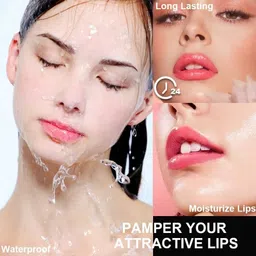 seung NEW WATERPROOF GEL COLOR CHANGING RED LIPSTICK-Nw image 4