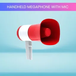 guggu Bhopu Portable Megaphone, Siren Loudspeaker Function & Long Battery LifeS449 Bhopu Portable Megaphone, Siren Loudspeaker Function & Long Battery LifeS449 Outdoor PA System image 1