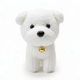 PLUSH SOFT DOG TOY (WHITE 21 CM) - 21 cm-image-11