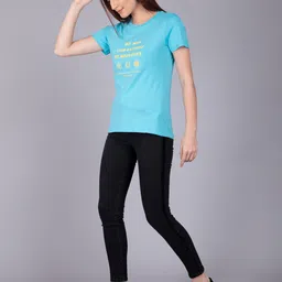 Madame Turquoise Blue Regular Top image 2