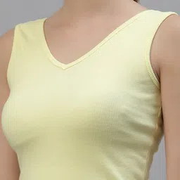 Friskers Pack of 2 V-Neck Cotton Fitted Tops image 5