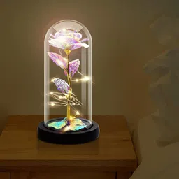 zinley Rainbow Rose Night Lamp-picture-13