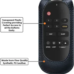 gizmofreaks Flip Cover for Remote of Crompton Energion Niteo BLDC Ceiling Fan With Remote PU Leather Case image 2