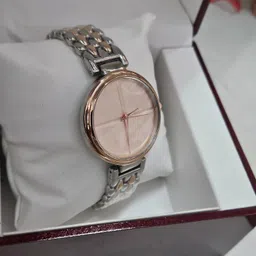 paltinum Analog Watch for Women Analog Watch - For Women Elegant Rose Gold & Silver Women’s Analog Watch with Dual Tone image 2