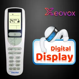 Xeovox Remote for Voltas AC Replacement Original Voltas AC 1 1.5 2 ton Remote 133B. VOLTAS Remote Controller image 5