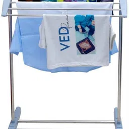 pavityaksh MOBILE TOWEL RACK Multi-Functional Mobile Foldable Balcony Towel Stand MULTI Towel Holder image 3