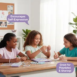 fairies & princess Beads for Art & Craft; DIY Jewellery Making; Multicolor Beads for Kids Handcraft image 2