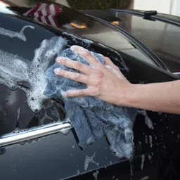 auto hub Microfiber Vehicle Washing Cloth image 4