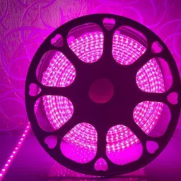 ai smart 6000 LEDs 50 m Pink Steady Strip Rice Lights image 2