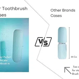 ascendant Innovation Travel Toothbrush Toothpaste Case Holder Toothbrush Case image 3