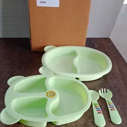 domox Premium 4-Piece Kids Mealtime Feeding Set - Standard image 4