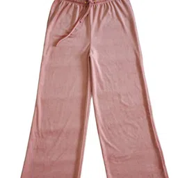 gilinder Women Relaxed Pink Velvet Trousers-picture-11