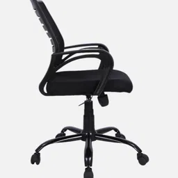 mintwud from pepperfry Yukio Mid Back Ergonomic Office Chair For All Day Comfortable Seating Mesh Office Arm Chair image 5