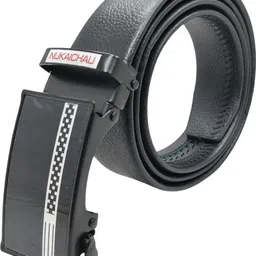 Boys Formal, Casual, Evening, Party Black Artificial Leather, Texas Leatherite Belt-image-53