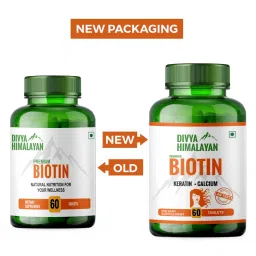 Divya Himalayan Biotin Tablets - 60 Tablets image 3