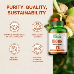 Divya Himalayan Biotin Tablets - 60 Tablets image 4