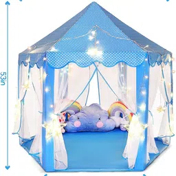 jayaansh traders Princess Castle Tent House For Kids | Not Include Led Light-A image 3