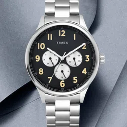 timex Multi Function Black Dial Analog Watch - For Men TWEG184SMU21 image 1
