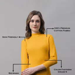 FBAR Gold-Toned Cotton Top image 3