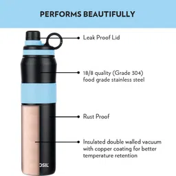 borosil Thirst Burst, Double Wall Vacuum Insulated 800 ml Bottle image 4