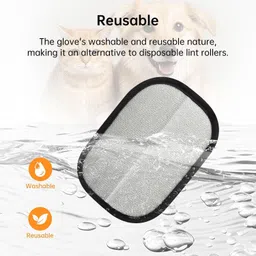 devam enterprise Pet Hair Remover Gloves Grooming Gloves for Dog & Cat image 4