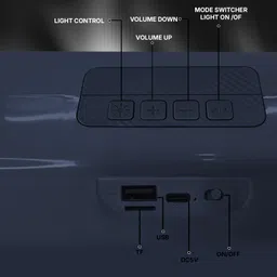 YOROTO YO-412BTL Wireless Speaker With RGB Light, Superior Sound and Thunder Bass 20 W Bluetooth Speaker image 5