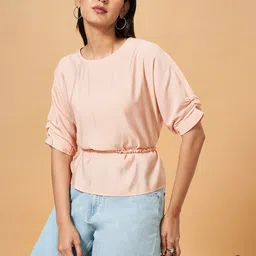 Marigold Lane Extended Sleeves Regular Top-picture-42