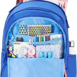 skybags Large 36 L Backpack Polyester 36l Riddle School Backpack Blue image 5