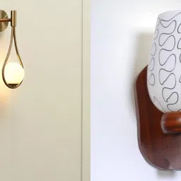 sadhna fancy lighting Swing Arm Wall Light Wall Lamp With Bulb image 1