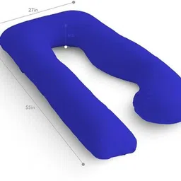 texlux Microfibre Solid Pregnancy Pillow Pack of 1 image 5