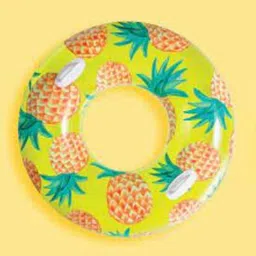 kindertales Fruit Swimming Ring with Handle Inflatable (IND*790732) Life Ring Inflatable Swimming Safety Tube image 4
