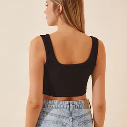 Happiness istanbul Pack Of 2 Cotton Bralette Top image 3