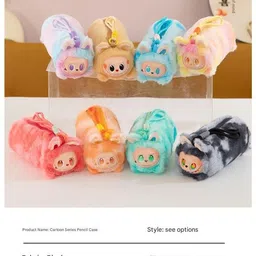 varniraj import & export Pouch Labubu Art Polypropylene Pencil Box image 4