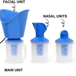 digiveenal Steam Vaporizer Inhaler For Face, Nose, And Cough (Don't use filter water) Mini Facial Steamer image 2